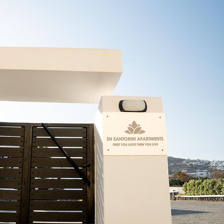 Sn Santorini Apartments Камарі Екстер'єр фото